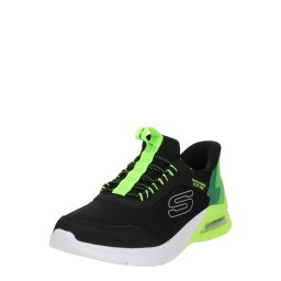 SKECHERS Sneaker 'Microspec Max' verde / verde neon / negru