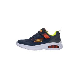 SKECHERS Sneaker 'MICROSPEC MAX ADVANCE-SQUAD-P' albastru marin / galben neon / portocaliu