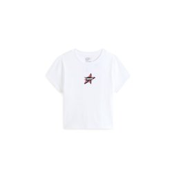 VANS Tricou 'Starmarked' roșu intens / negru / alb
