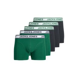 Jack & Jones Junior Chiloţi 'JACNolan' albastru marin / verde închis / alb
