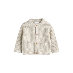 Next Geacă tricotată bej deschis / maro deschis