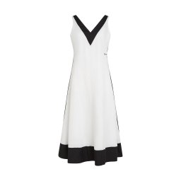 Karl Lagerfeld Rochie negru / alb