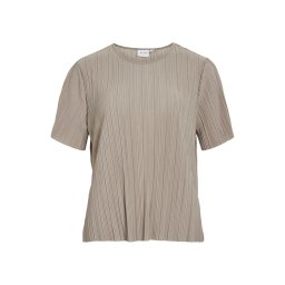 VILA Tricou 'VIPLisa' gri taupe