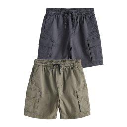 Next Pantaloni gri închis / verde