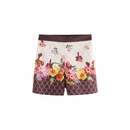 B by Ted Baker Pantaloni ecru / lila / roșu / negru