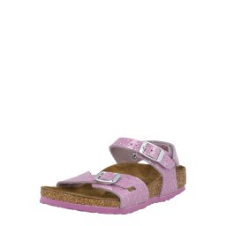 BIRKENSTOCK Sandale 'Rio' mov lavandă / argintiu