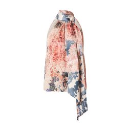 GUESS Bluză 'FOULARD' bej deschis / opal / mov deschis / portocaliu piersică / roz