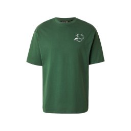 NEW ERA Tricou 'MLB BASEBALL' verde închis / alb