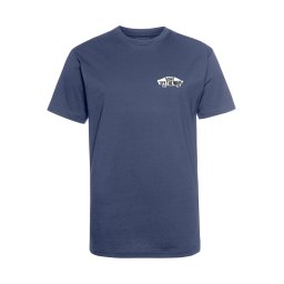 VANS Tricou 'Double Standard' albastru marin / alb