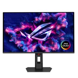 Monitor Asus 26.5" XG27AQDNG, Diagonal (inch): 26.5, Diagonal (cm): 67, Aspect ratio: 16:9, Panel: QD-OLED, Resolution: 2560x1440, Refresh Rate: 360Hz, Response time GtG: 0.03ms, Brightness (max): 1000 cd/m², Contrast (static) : 1.5M:1, Viewing angle: 178