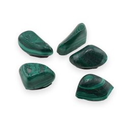 Magnet Malachit rulat, 15-25mm