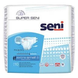 Scutece pentru Adulti Seni Super, XS, 10 Bucati