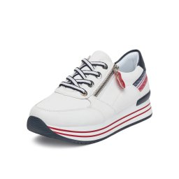 Adidași Damă Remonte Albi D1312-82 - Confort Remonte Soft