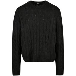 Urban Classics Pulover negru
