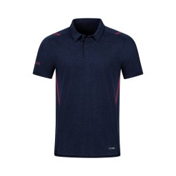 JAKO Tricou funcțional albastru închis / roșu pastel