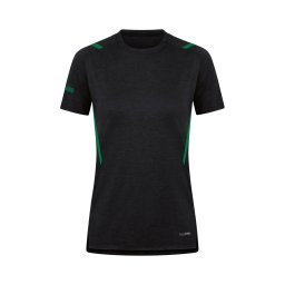 JAKO Tricou funcțional 'Challenge' verde / negru