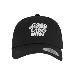 Mister Tee Șapcă 'Good Vibes Only' negru / alb