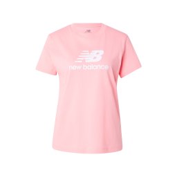 new balance Tricou 'Essentials' roz deschis / alb