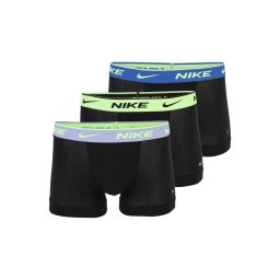 NIKE Underwear Boxeri 'Everyday' albastru / verde limetă / mov lavandă / negru