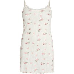 Zizzi Cămăşi de noapte 'Mpointy' verde / roz / alb natural