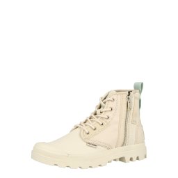 Palladium Ghete cu șireturi 'Pampa Detroit' bej / crem