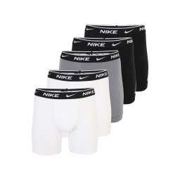 NIKE Underwear Boxeri gri închis / negru / alb