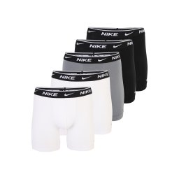 NIKE Underwear Boxeri 'Everyday' gri / negru / alb