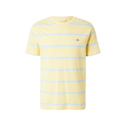 GANT Tricou albastru deschis / galben pastel