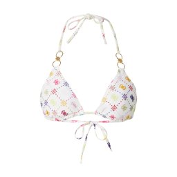 GUESS Sutien costum de baie 'INES REM PADDING TRIANGLE BRA' albastru / galben / roz / alb