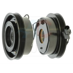 Set bobina, fulie si ambreiaj compresor AC Doowon 10PA15C 6PK 125mm Hyundai Elantra, Tucson, Kia Sportage 2.0 benzina