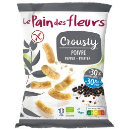 Pufuleti din hrisca si porumb, cu piper, fara gluten bio 75g