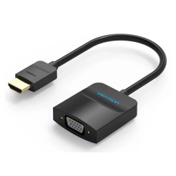 VENTION HDMI VGA/D-Sub Convertor Negru 15cm 42154