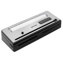 Aparat de vidat Gorenje VS110BE, 110 W, si sigilare, cutter, control electronic, argintiu-negru
