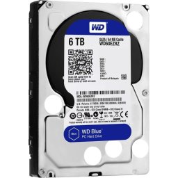 HDD WD 6 TB, Blue, 5.400 rpm, buffer 256 MB, pt. desktop PC, WD60EZAZ