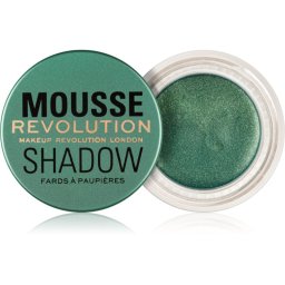 Revolution Mousse fard de pleoape cremos culoare Emerald Green 4 g