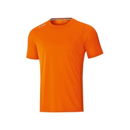 JAKO Tricou funcțional 'Run 2.0' albastru deschis / portocaliu mandarină