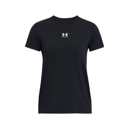 UNDER ARMOUR Tricou funcțional negru / alb
