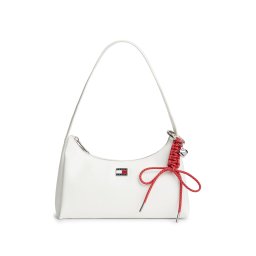 Tommy Jeans Geantă de umăr 'CITY CHARM' alb