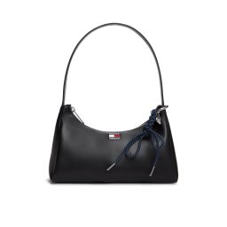 Tommy Jeans Geantă de umăr 'City Charm' negru