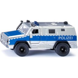 SIKU SUPER Rheinmetall MAN Survivor R, model vehicle (silver/blue)