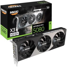 Placa video N50803-16D7-176068N, NVIDIA GeForce RTX 5080 X3 16 GB, GDDR7, 256 bit