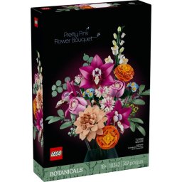 LEGO® Botanicals 10342 - Buchet de flori roz