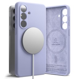 Husa pentru Samsung Galaxy S26 - Ringke Silicone MagSafe - Lavender