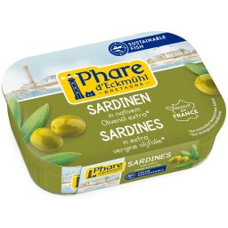 Sardine in ulei bio de masline extravirgin 135g