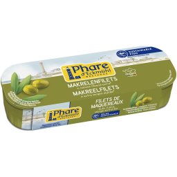 File de macrou in ulei bio de masline extravirgin 151g