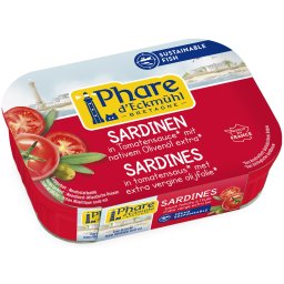 Sardine in sos de rosii bio 135g