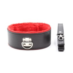 Zgarda Furry Neck Black/Red
