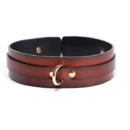Zgarda Rosy Classic D Ring Maro