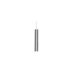 Ideal Lux - Pendul LED pe cablu LOOK 1xGU10/7W/230V CRI 90, Ø 6 cm, crom lucios