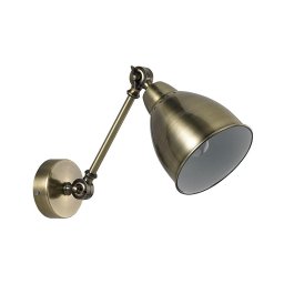 Ideal Lux - Aplica de perete NEWTON 1xE27/42W/230V bronz